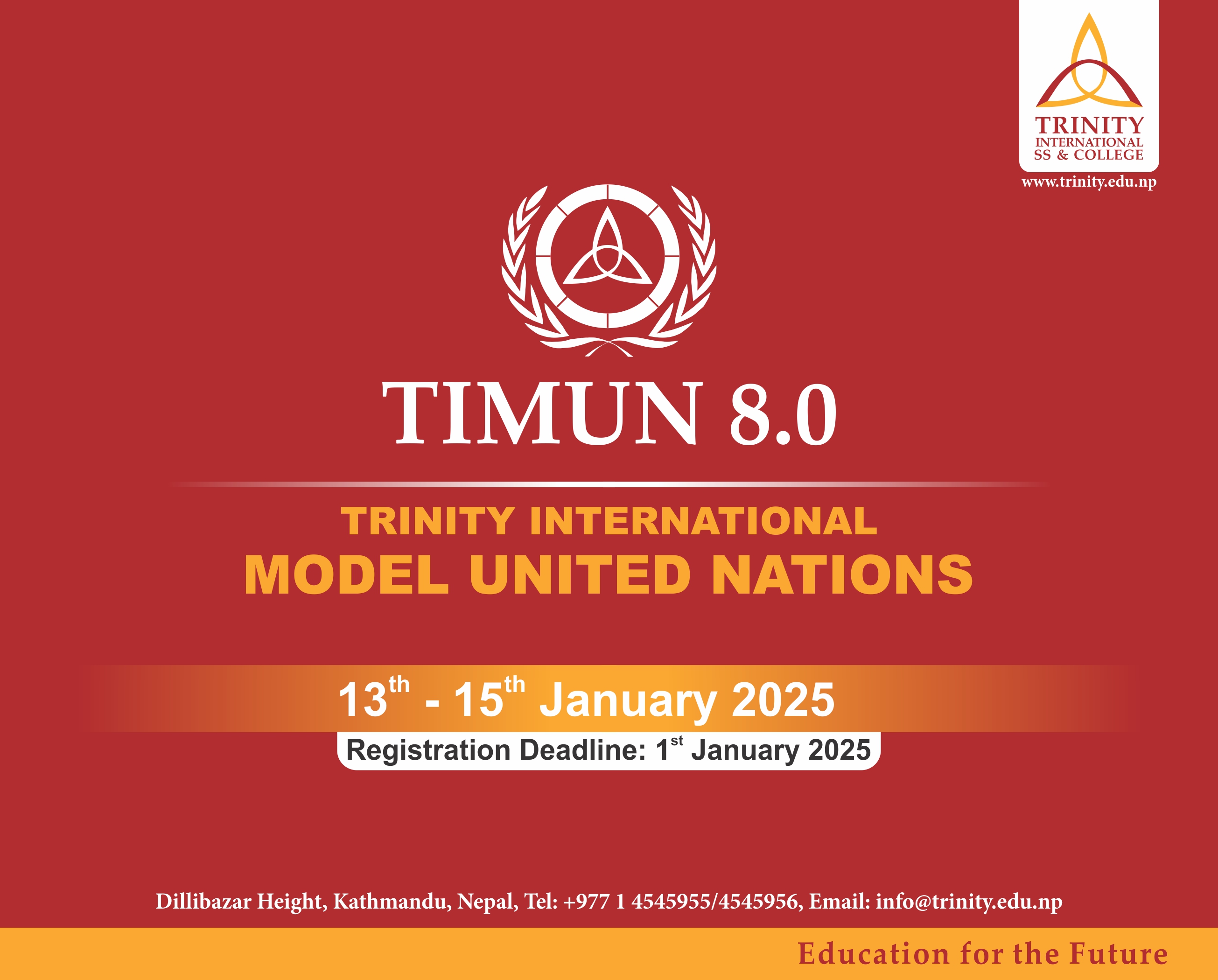 Trinity Model United Nations 8.0